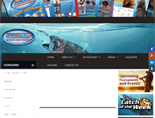 Tablet Screenshot of amaysingfishing.net